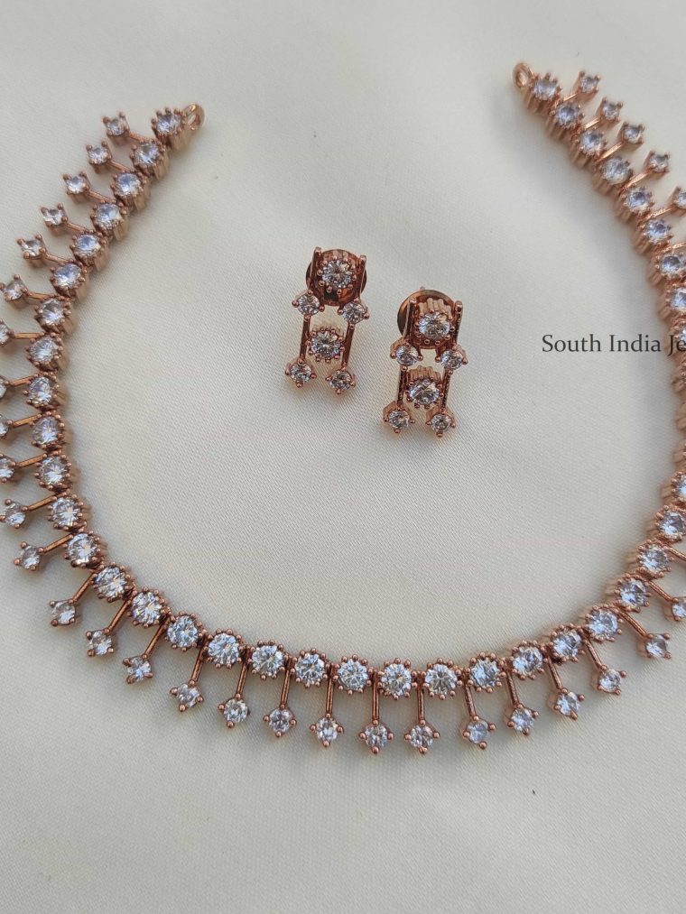 Beautiful Rose Gold Necklace