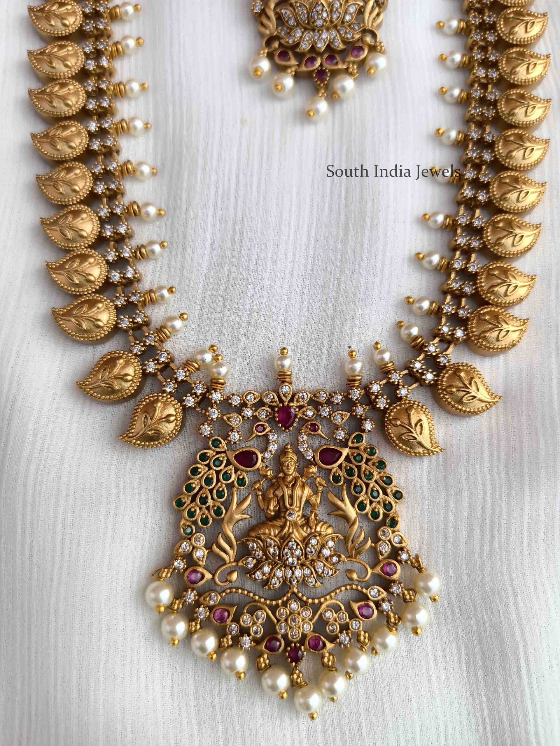 Bridal Maanga Lakshmi Haram - South India Jewels