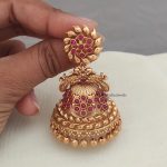 Grand Dual Peacock Jhumkas