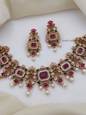 Grand Multi Stone Bridal Choker