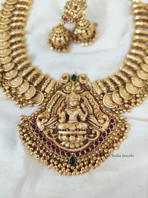 Traditional Lakshmi Coin Necklace (2)