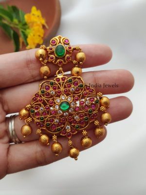 Traditional Matte Finish Trendy Maang Tikka