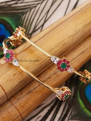 Trendy CZ Stone Bangles`````