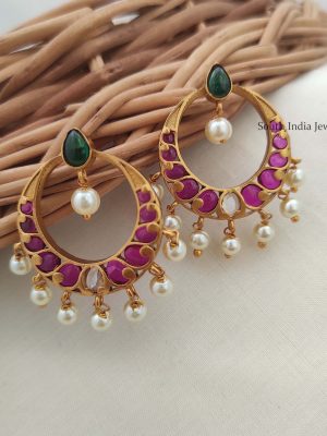 Trendy Kemp Chandbali Earrings