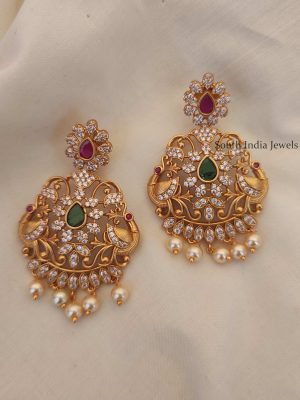 Unique Chandbali Design Earrings