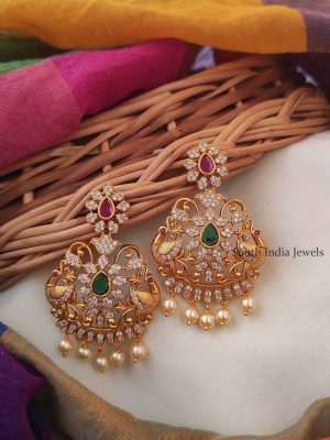 Unique Chandbali Design Earrings