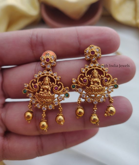 Antique Temple Lakshmi Choker - South India Jewels