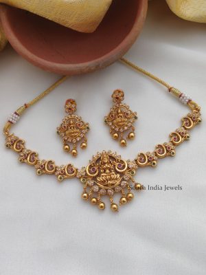 Antique Temple Lakshmi Choker