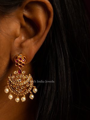 Beautiful Chand CZ Pearl Necklace (3)