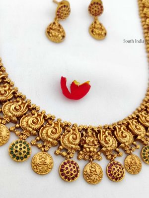 Beautiful Lakshmi Coin Long Haram