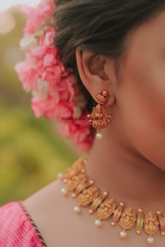 Beautiful Lakshmi Necklace (3)
