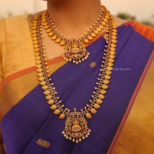 Beautiful Mango Design Bridal Combo - South India Jewels