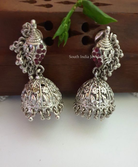 Ganesh Design German Silver Necklace (4)