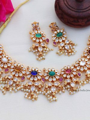 Gorgeous Navarathna Antique Necklace