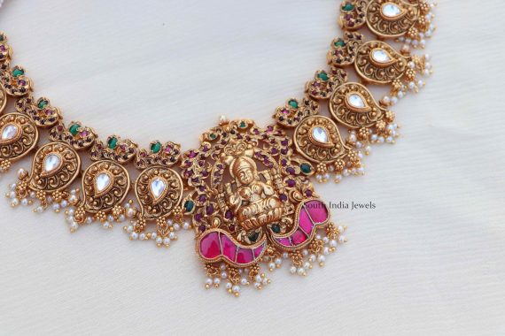 Pretty Lakshmi Design Bridal Choker