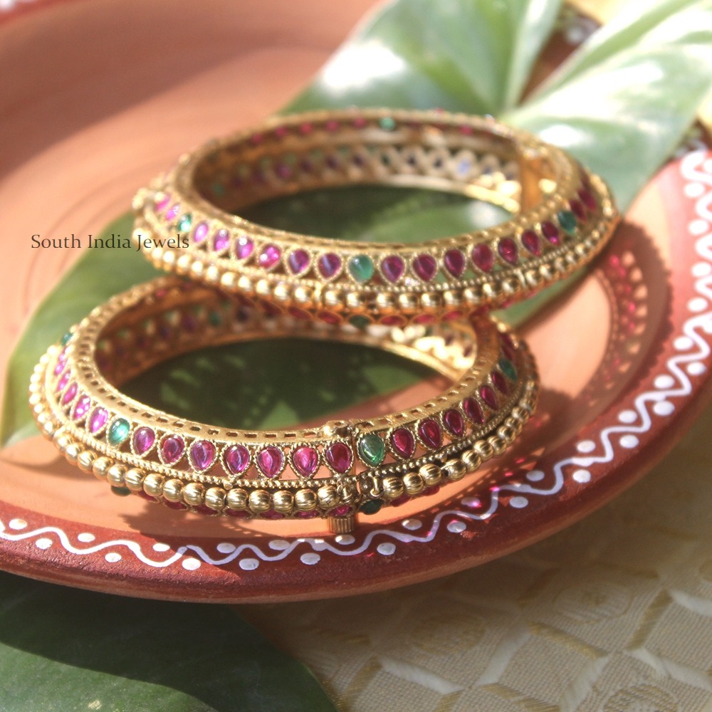 Pretty Multi Stone Bangles