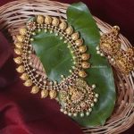 Traditional Mango Design Lakshmi Necklace