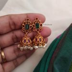 Traditional Ruby Emerald Choker