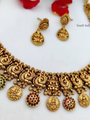 Traditional Temple Coin Necklace