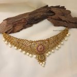 Beautiful Chandbali Design Choker