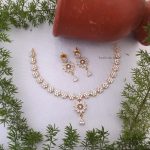 Beautiful Flower Design Necklace