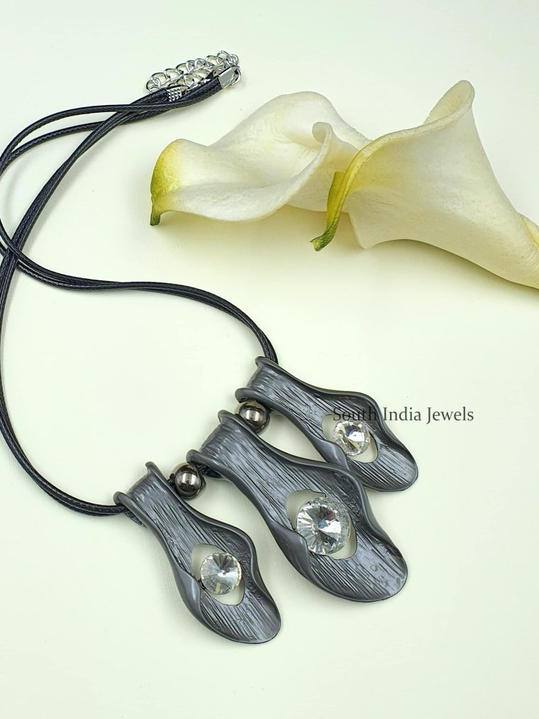 Elegant German Silver Fusion Necklace