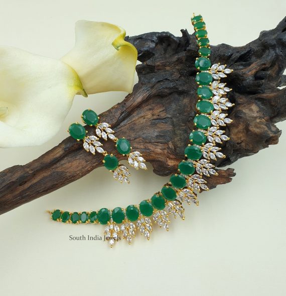 Gorgeous AD Stone Statement Necklace