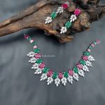 Gorgeous AD Stone Statement Necklace (8)