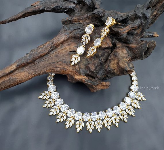 Gorgeous AD Stone Statement Necklace (9)