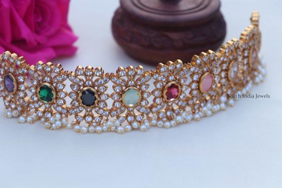 Gorgeous Pearl Cluster Choker