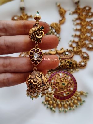Grand Bridal Kemp Stone Necklace (2)