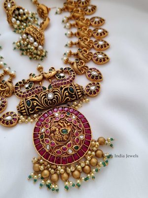 Grand Bridal Kemp Stone Necklace