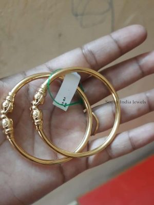 Simple Elephant Design Bangles