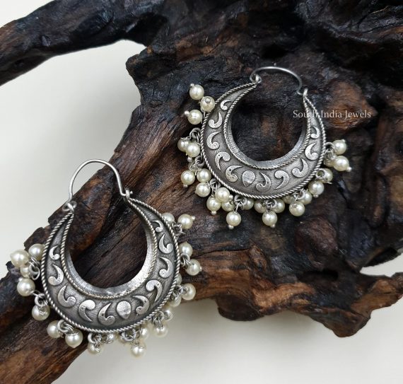 Traditional German Silver Dangler Earrings