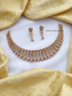 Trendy AD Stone Necklace