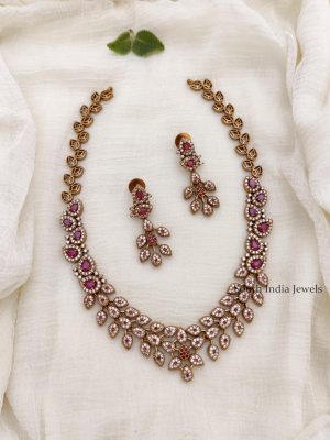 Beautiful AD Stone Necklace