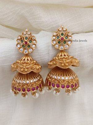 Beautiful Double Layer Jhumkas