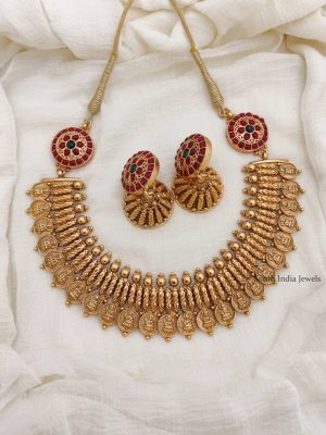 Beautiful Lakshmi Coin Necklace