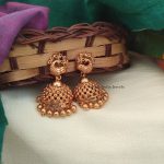 Beautiful Mini Peacock Design Jhumkas