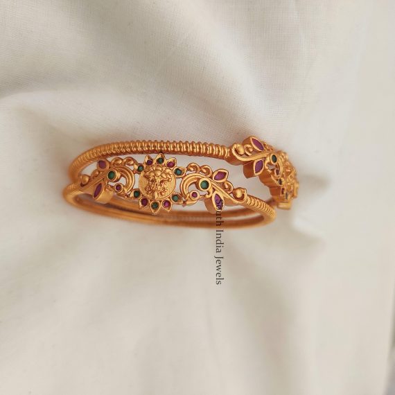 Elegant Lakshmi Design Kada Bangles (2)