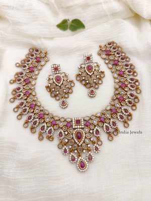 Elegant Bridal AD Necklace