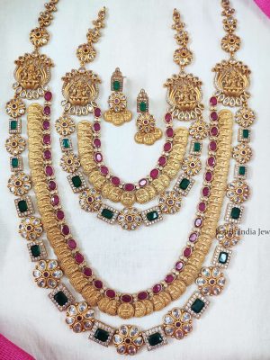 Gorgeous Lakshmi Coin Bridal Combo Set