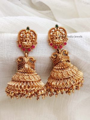 Gorgeous Lakshmi Design Jhumkas