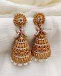 Gorgeous Matte AD Stone Jhumkas