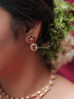 Simple Floral Kemp Necklace (4)