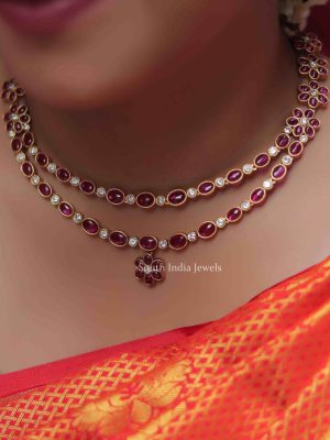 Simple Floral Kemp Necklace