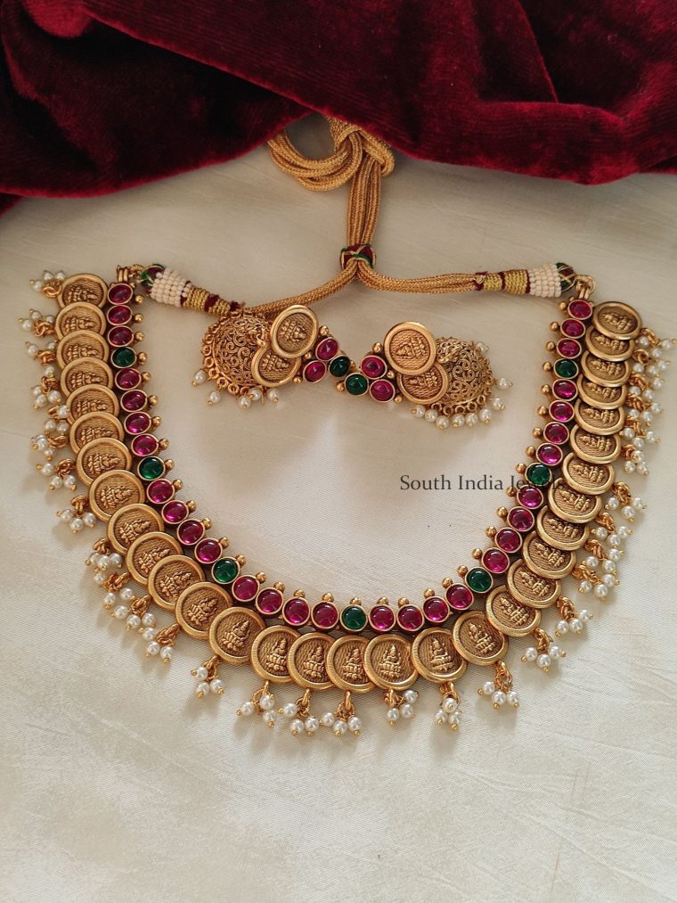 Traditional Lakshmi Coin Necklace