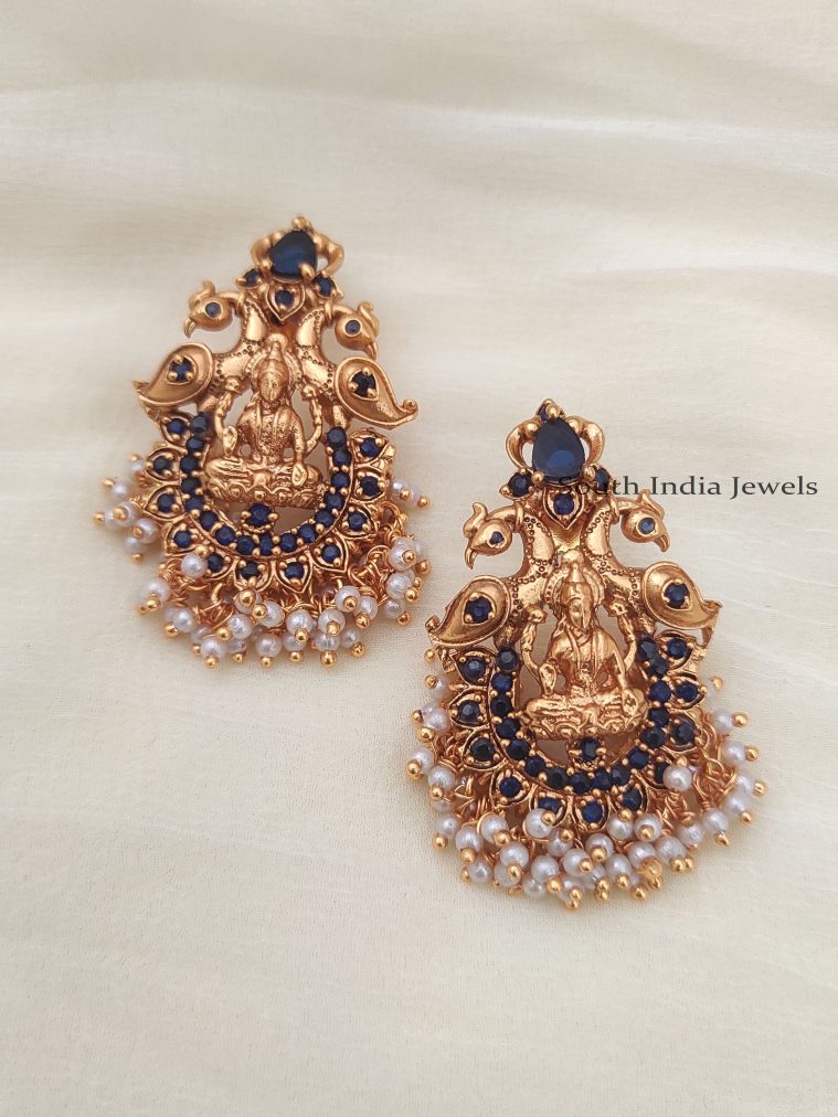 Traditional Lakshmi Design Earrings