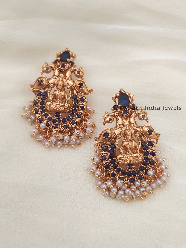 Traditional Lakshmi Design Earrings