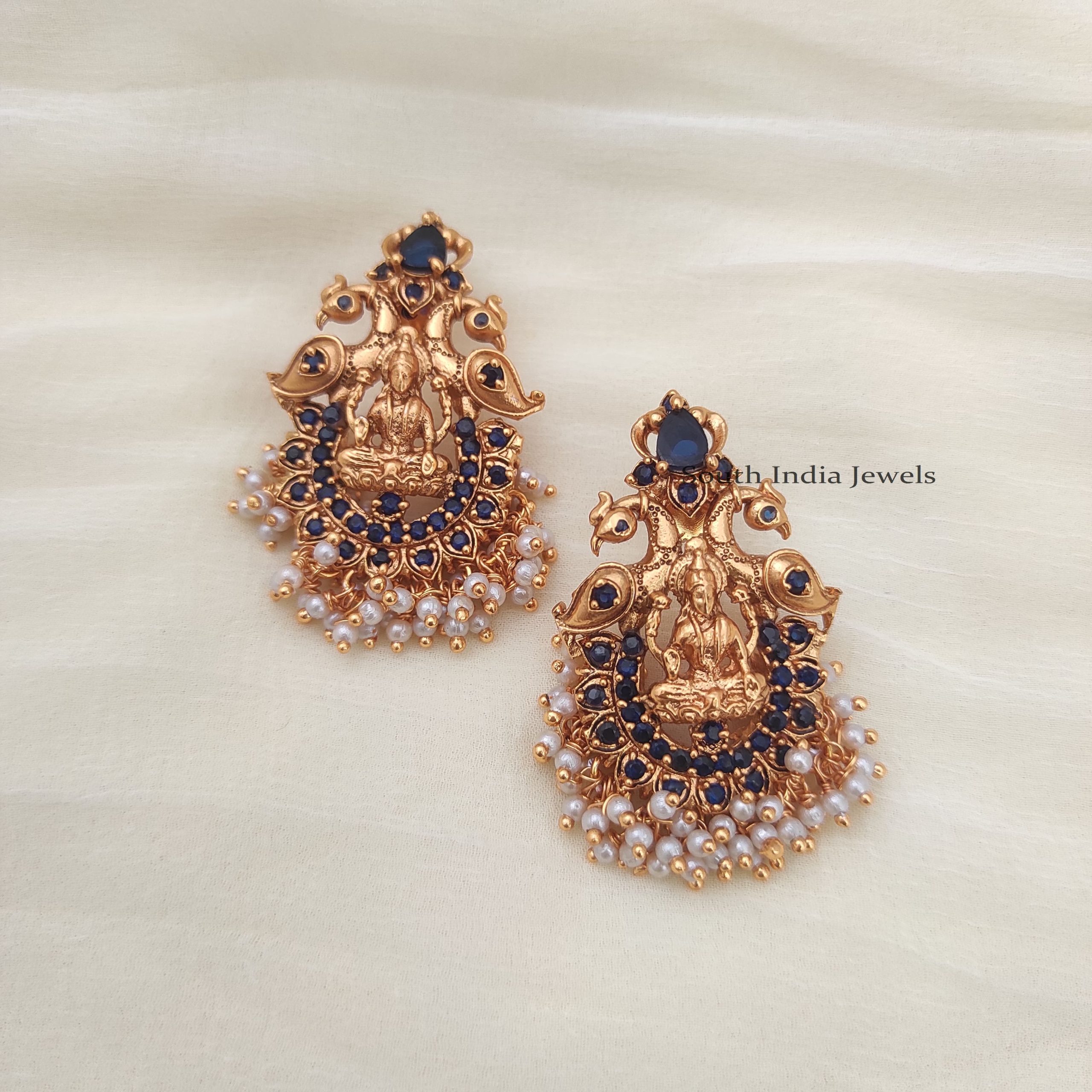 Traditional Lakshmi Design Earrings